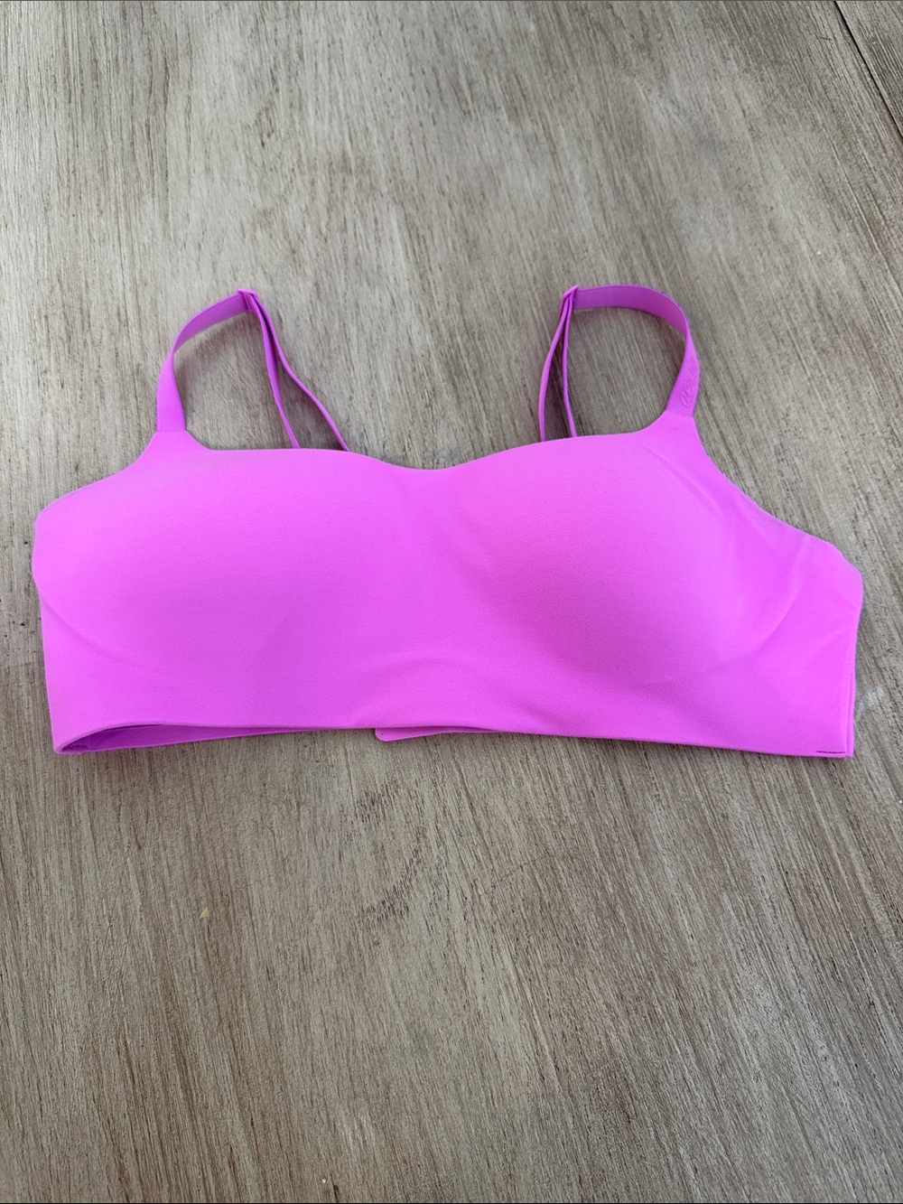 Aerie Smoothez Wireless Bra Pink Seamless Padded Comfort Bra Size Medium